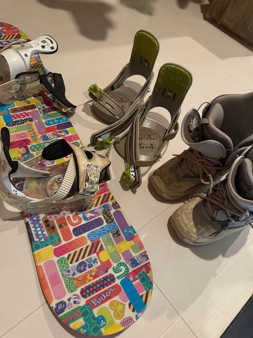 ひ*ろ様 【2月で取下します】子供の成長に各サイズ。ボアブーツ、ビンディング