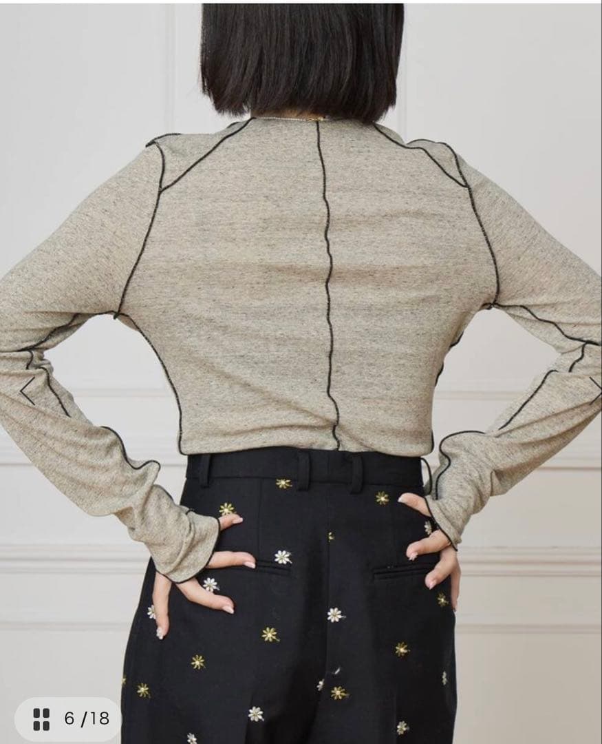 新品未使用　IENA HAKUJI ロングスリーブカットソー