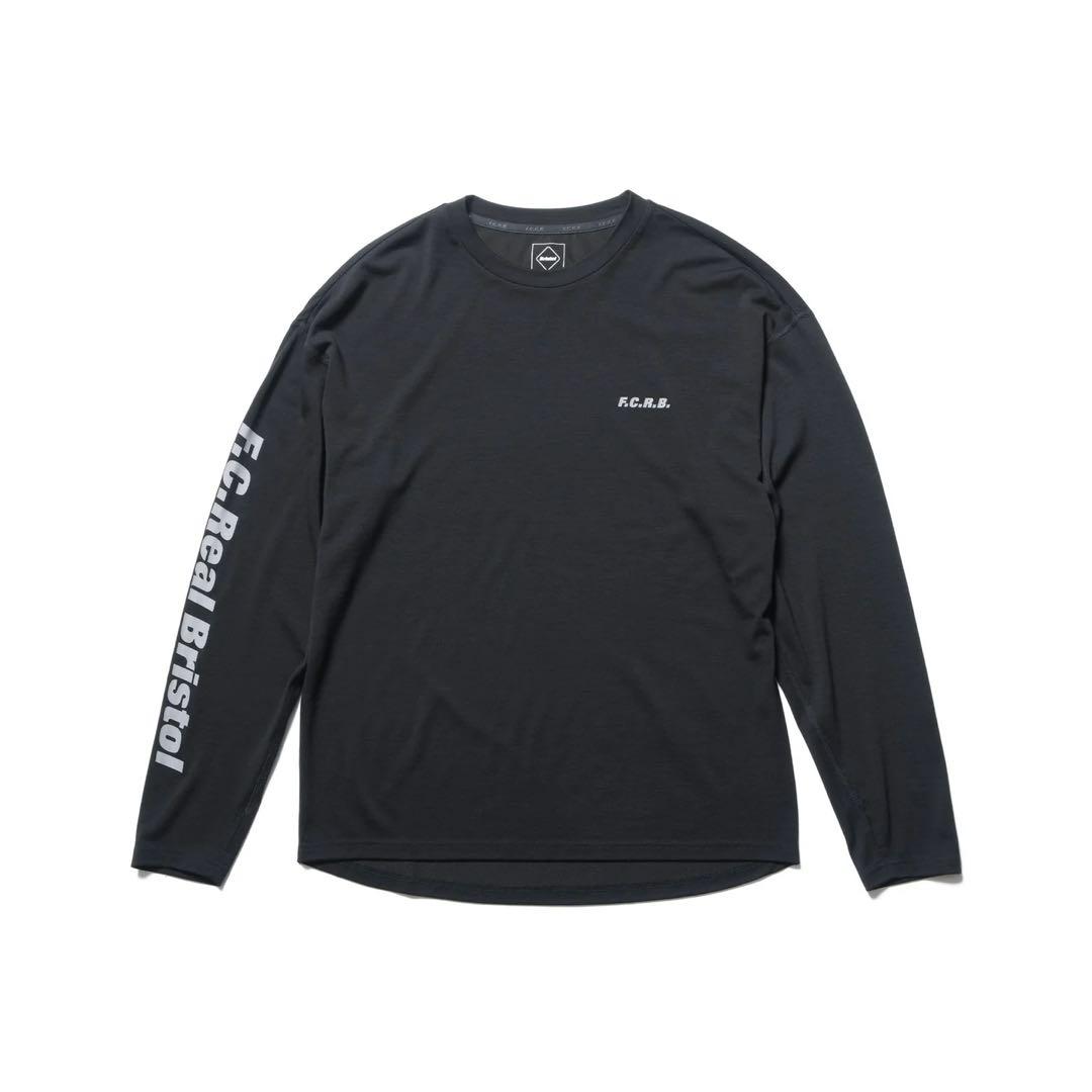 美品！ fcrb ブリストル ロンt 長袖 トレーニング S 黒