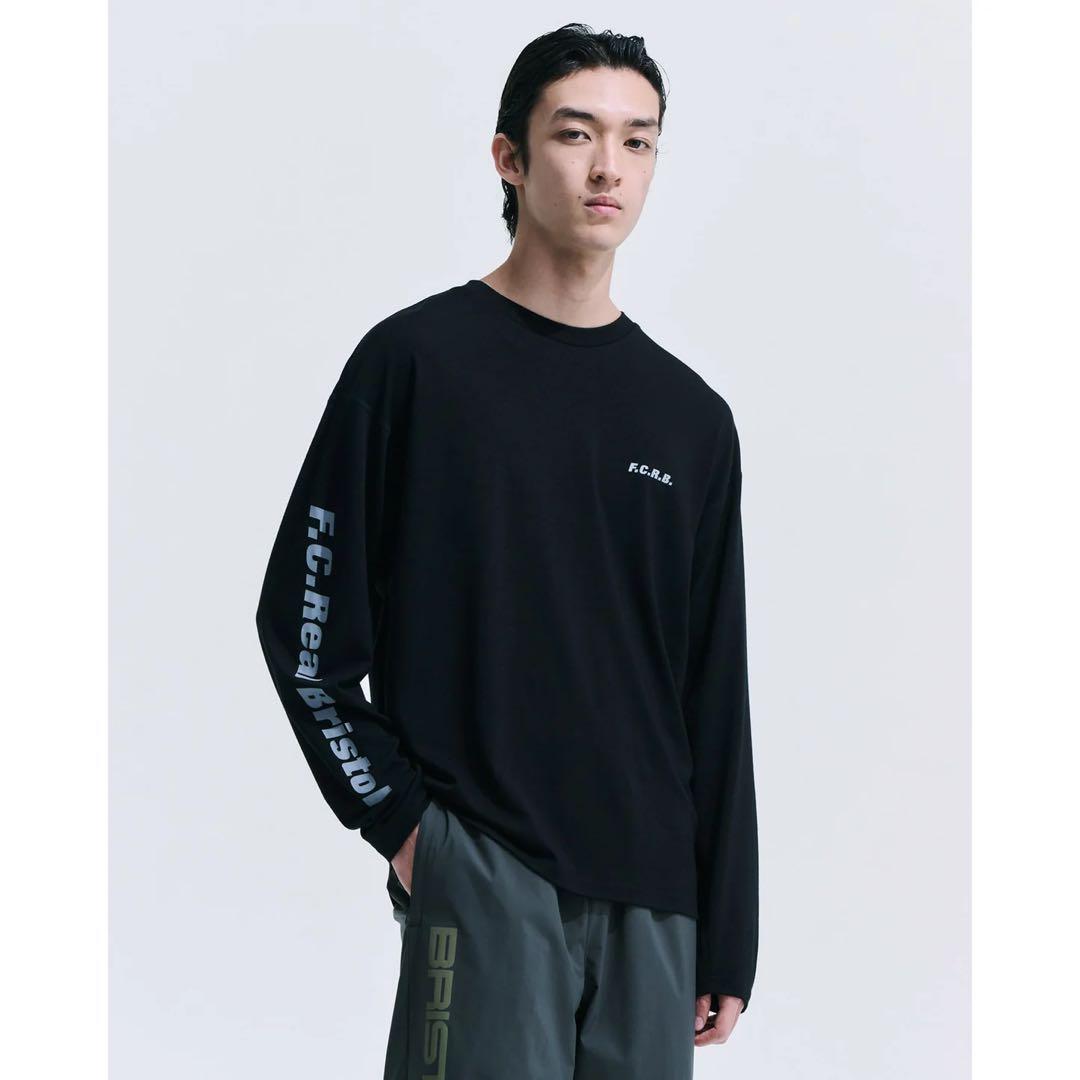 美品！ fcrb ブリストル ロンt 長袖 トレーニング S 黒