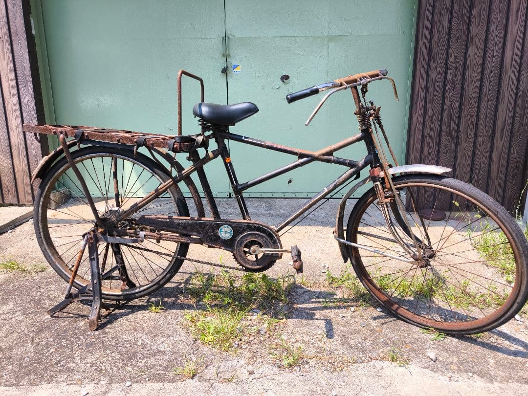 アンティーク運搬実用自転車ロータル
