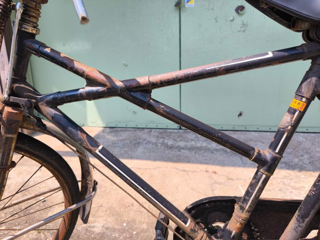 アンティーク運搬実用自転車ロータル