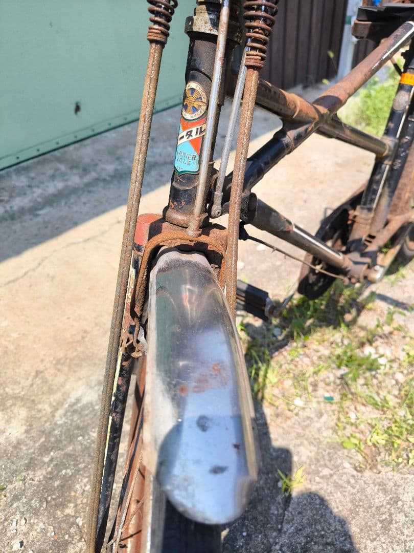 アンティーク運搬実用自転車ロータル