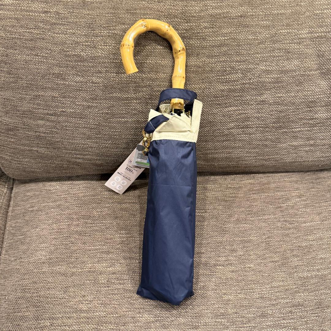 完全遮光 晴雨兼用 日傘 しいちゃん しーちゃん　成瀬愛里さん　 ネイビー