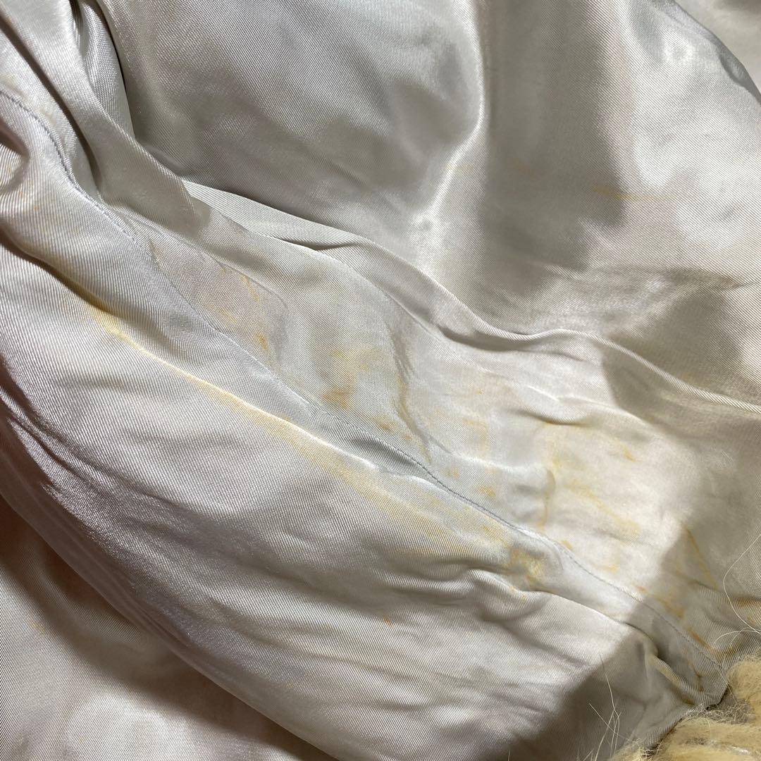 銀サガ サガフォックスファーコート もふもふ　高級毛皮 大きいサイズ XL