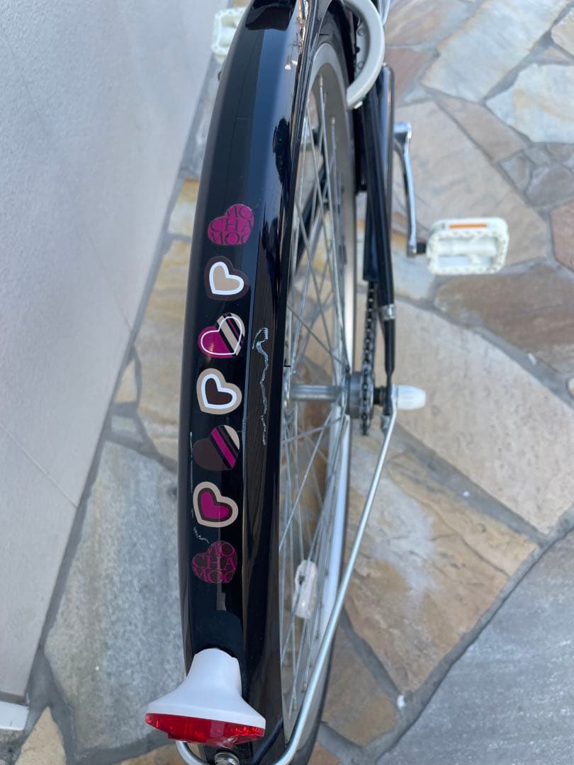 福岡市　子供自転車　ブリヂストンエコパルモカ　24インチ　bikkeヘルメット付