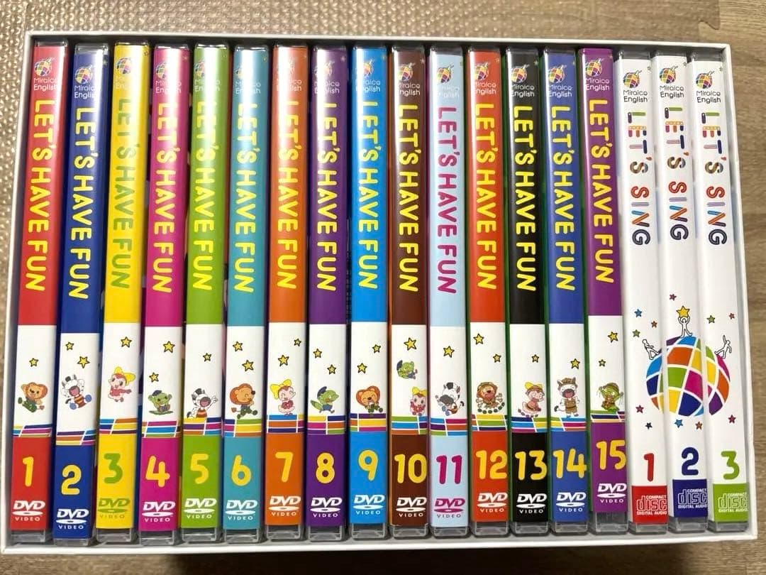 ミライグリッシュDVD+CDセット