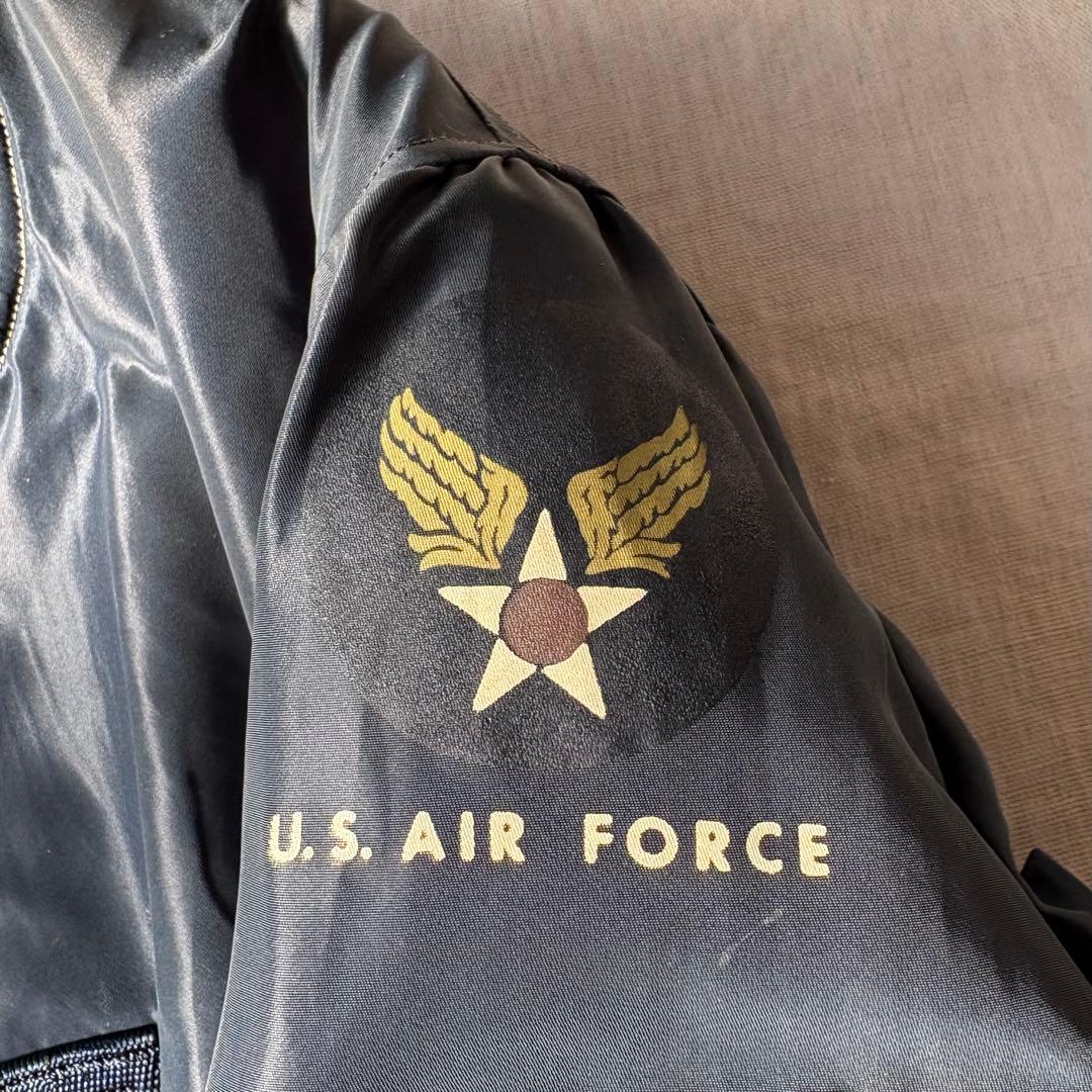 名作 バズリクソンズ B-15CフライトジャケットMA-1 M13184 紺色