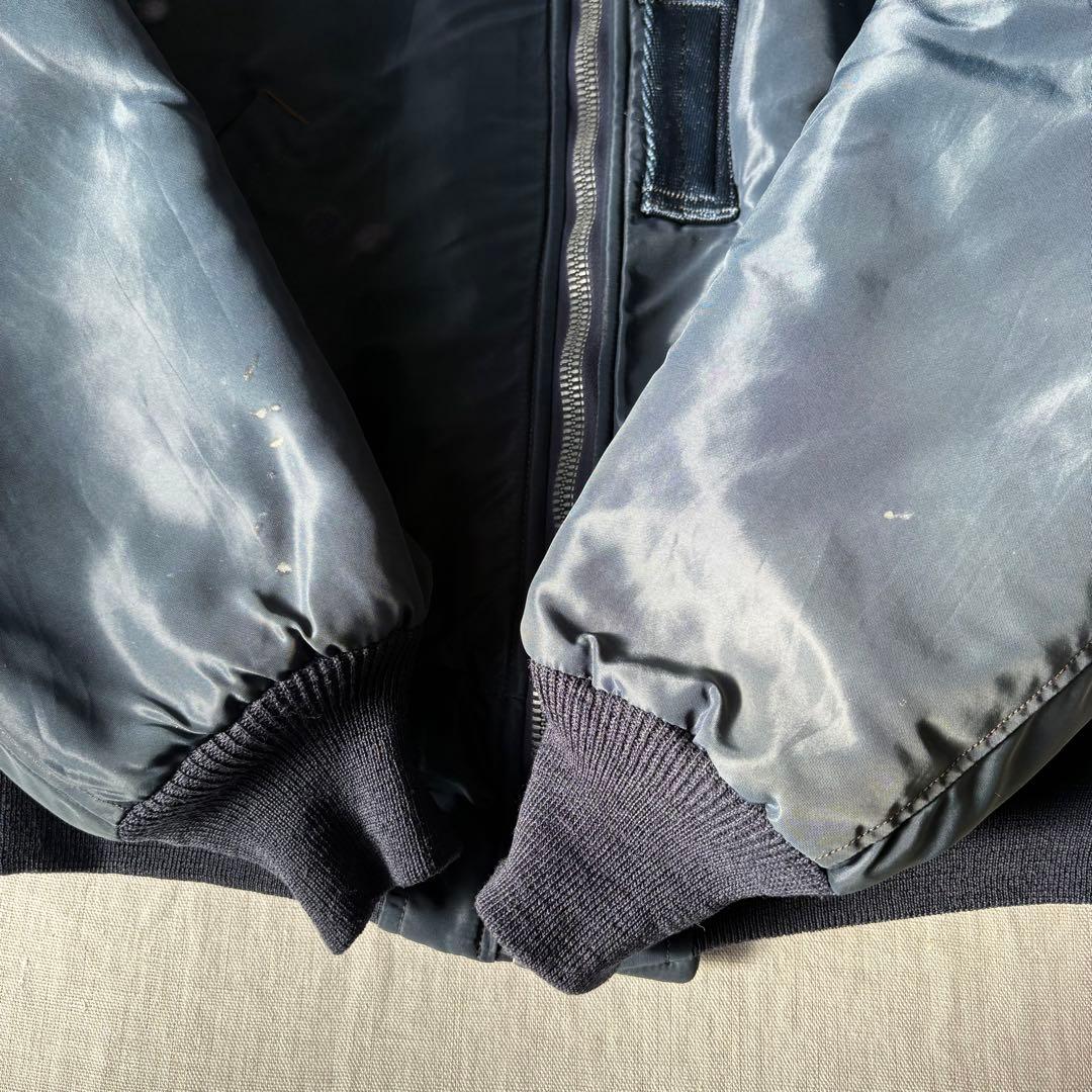 名作 バズリクソンズ B-15CフライトジャケットMA-1 M13184 紺色