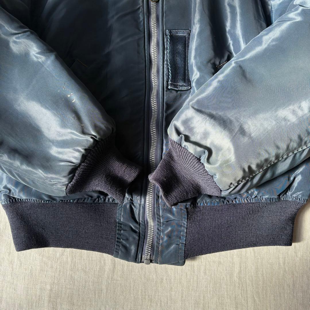 名作 バズリクソンズ B-15CフライトジャケットMA-1 M13184 紺色