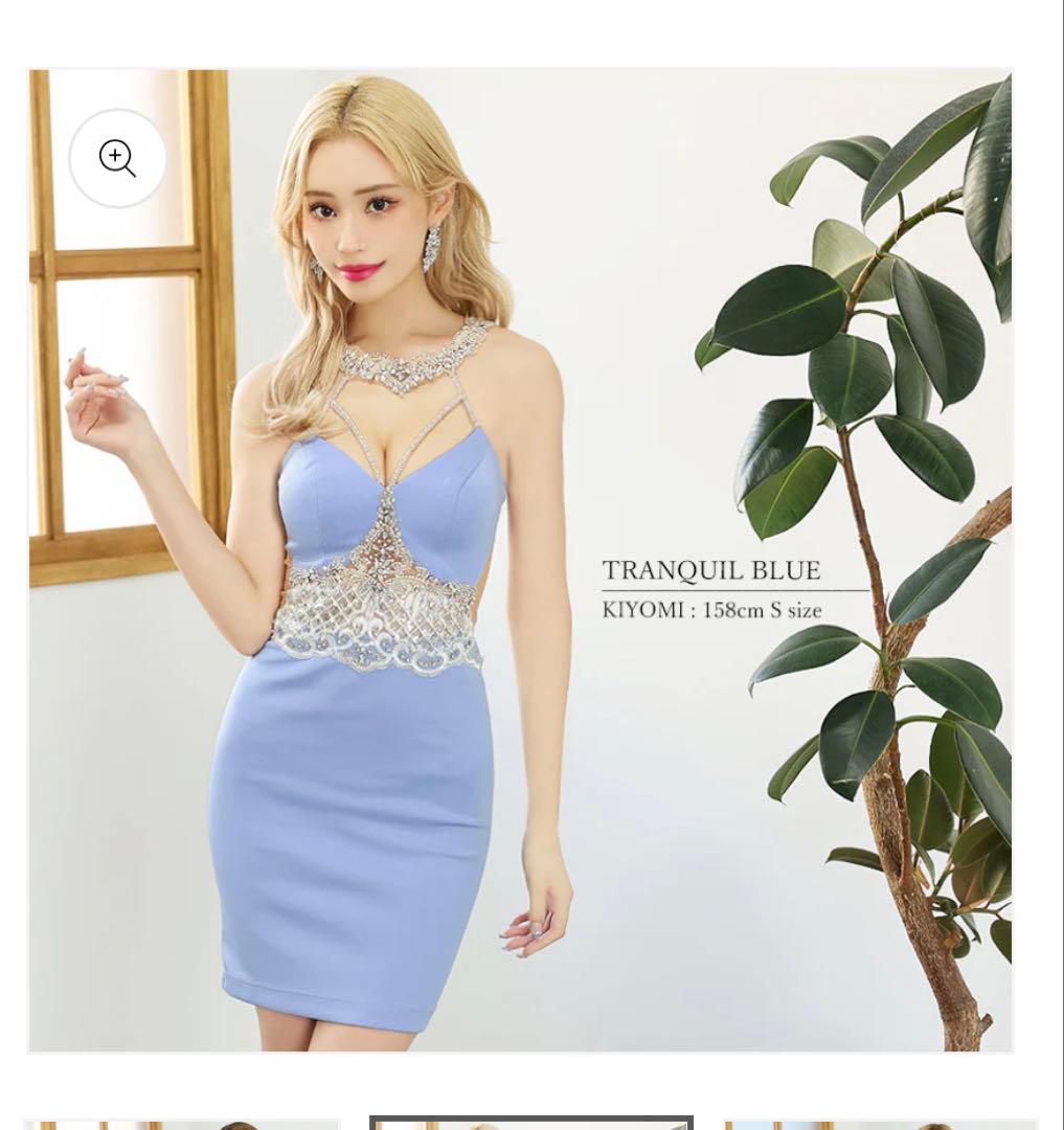 トランキルブルー Mサイズ ドレス