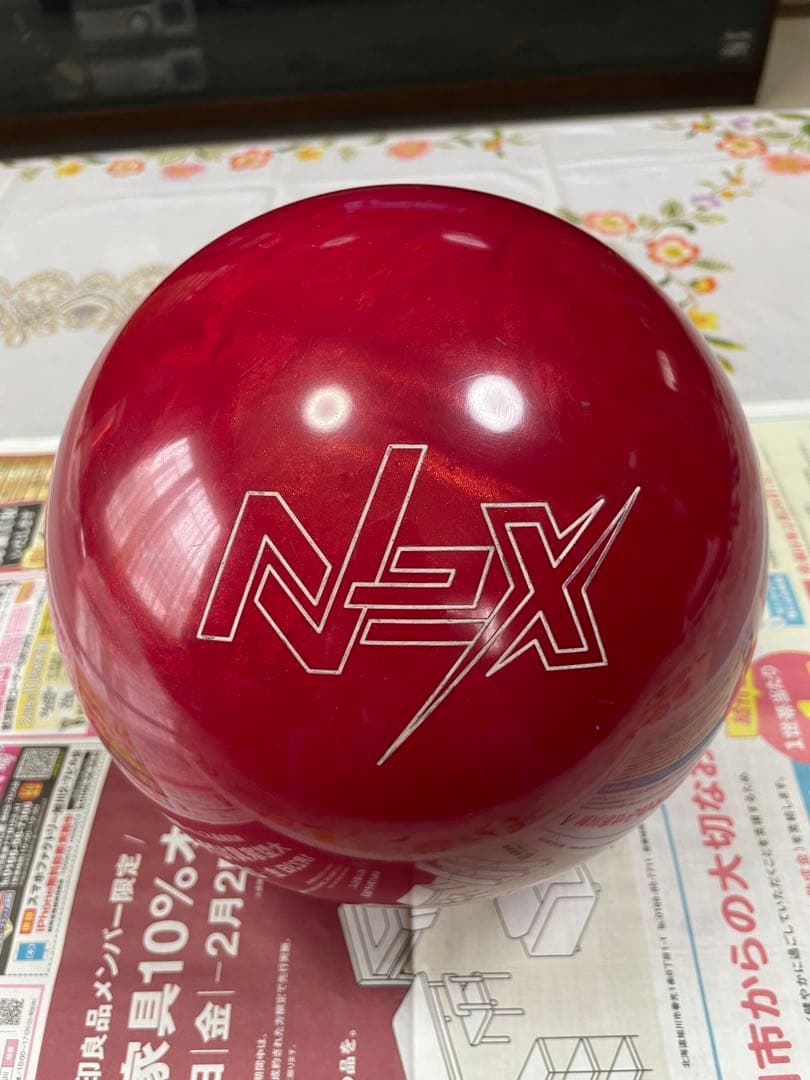 STORM MARVEL FLAME ボウリングボール15-3美品