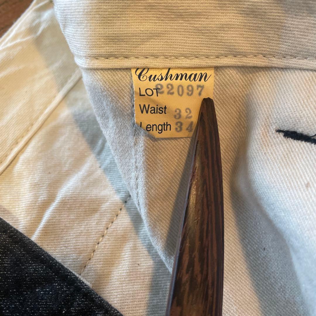 Cushman ワイドレッグパンツ 32インチ 34インチ