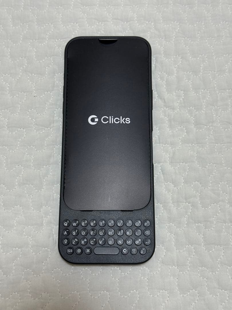 iPhoneアクセサリー clicks keyboard for iphone 16 pro