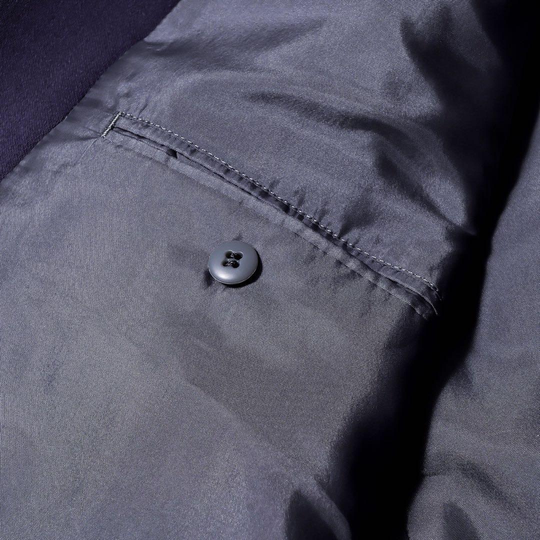 ヴィンテージ ダークネイビー ブルーカラー ダブル セットアップ スーツ JUN