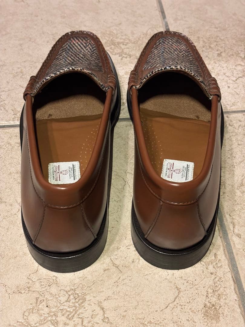 G.H.Bass×HarrisTweed Weejuns LARSON 28.5