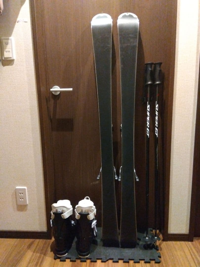 高品質/VOLKL/ジュニア・レディース用/スキーセット/メンテ・WAX済み✔