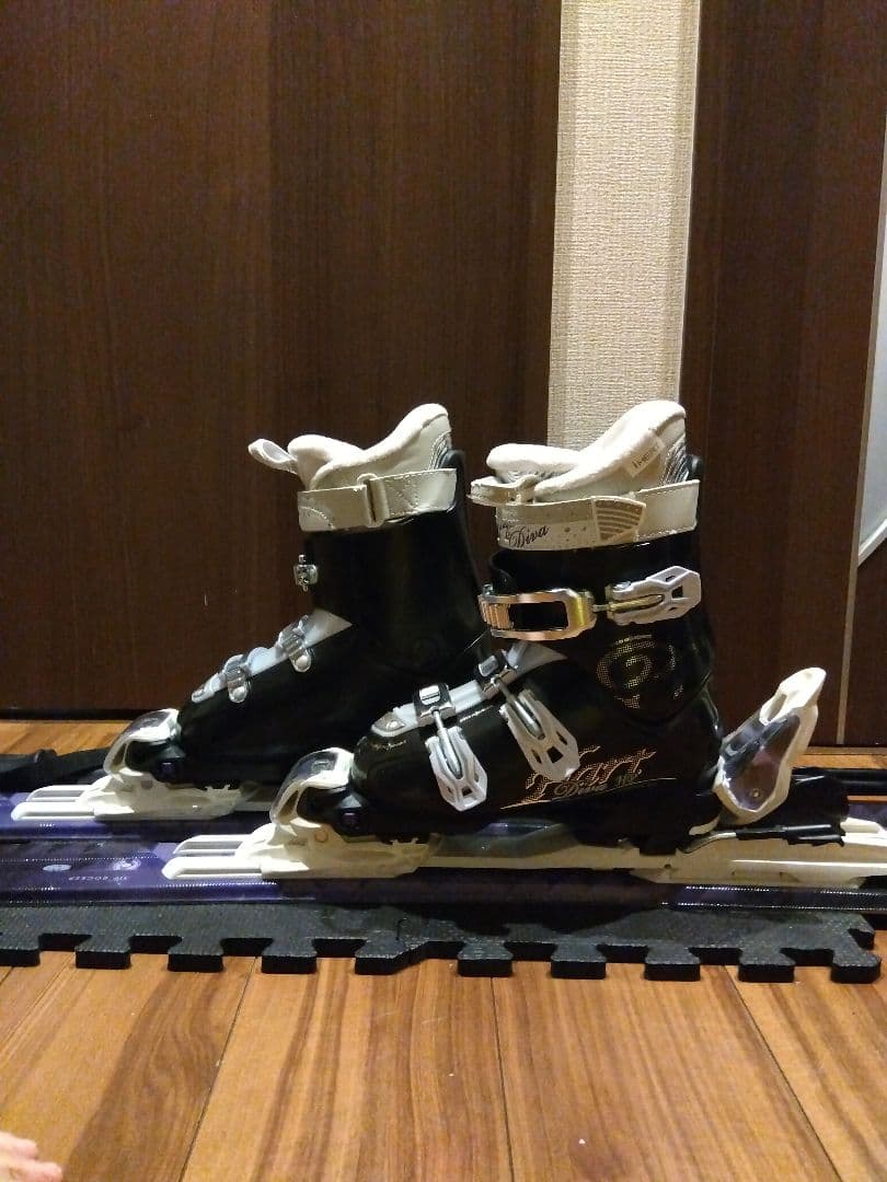 高品質/VOLKL/ジュニア・レディース用/スキーセット/メンテ・WAX済み✔