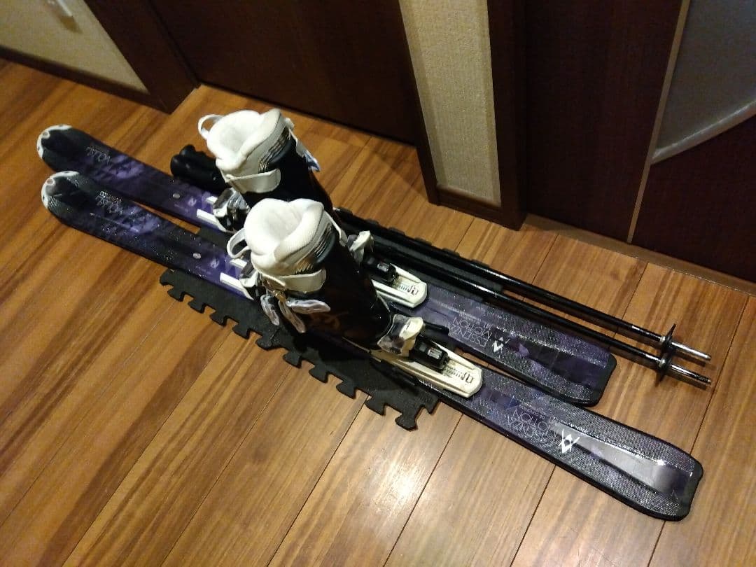 高品質/VOLKL/ジュニア・レディース用/スキーセット/メンテ・WAX済み✔