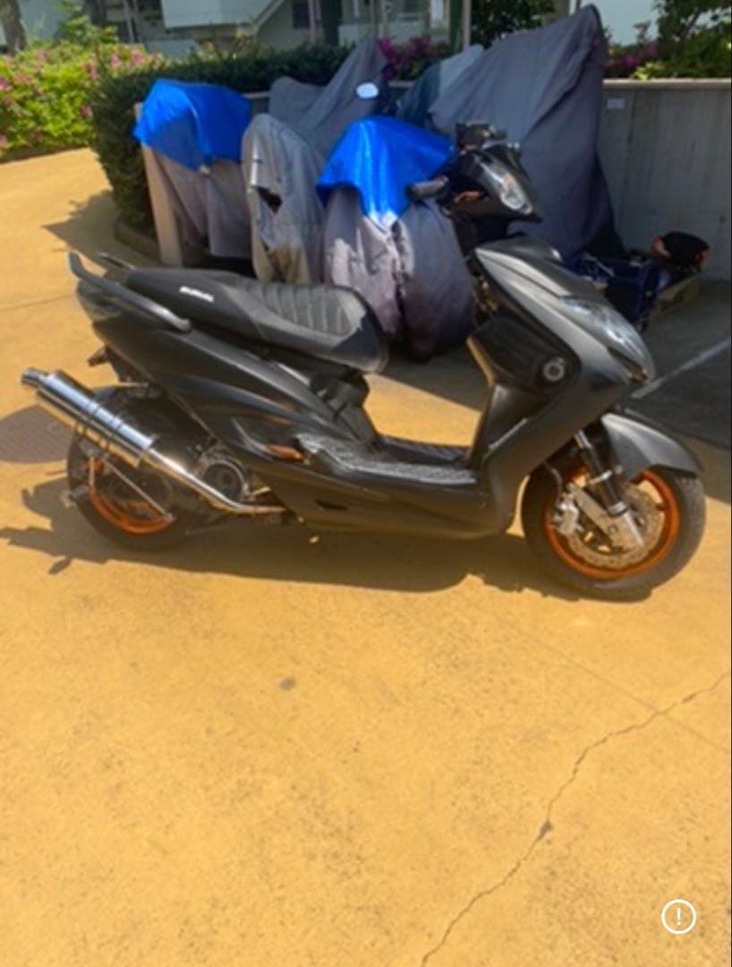 SKY　　シグナスx se44j ウィンドジャマーズ　マフラー