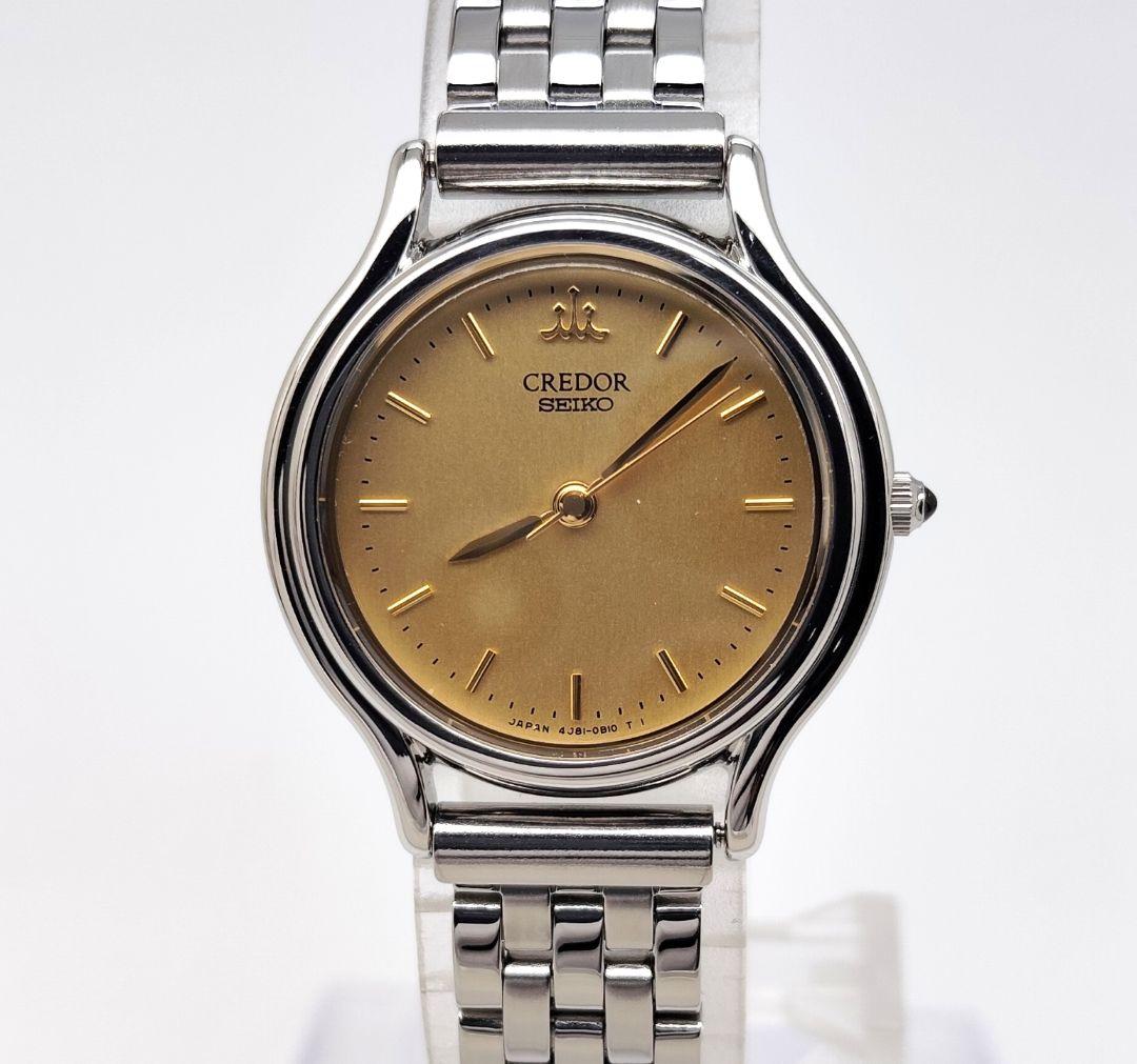 【美品】セイコー　クレドール　レディース腕時計　B5G-2