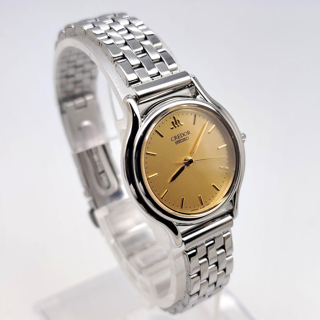 【美品】セイコー　クレドール　レディース腕時計　B5G-2