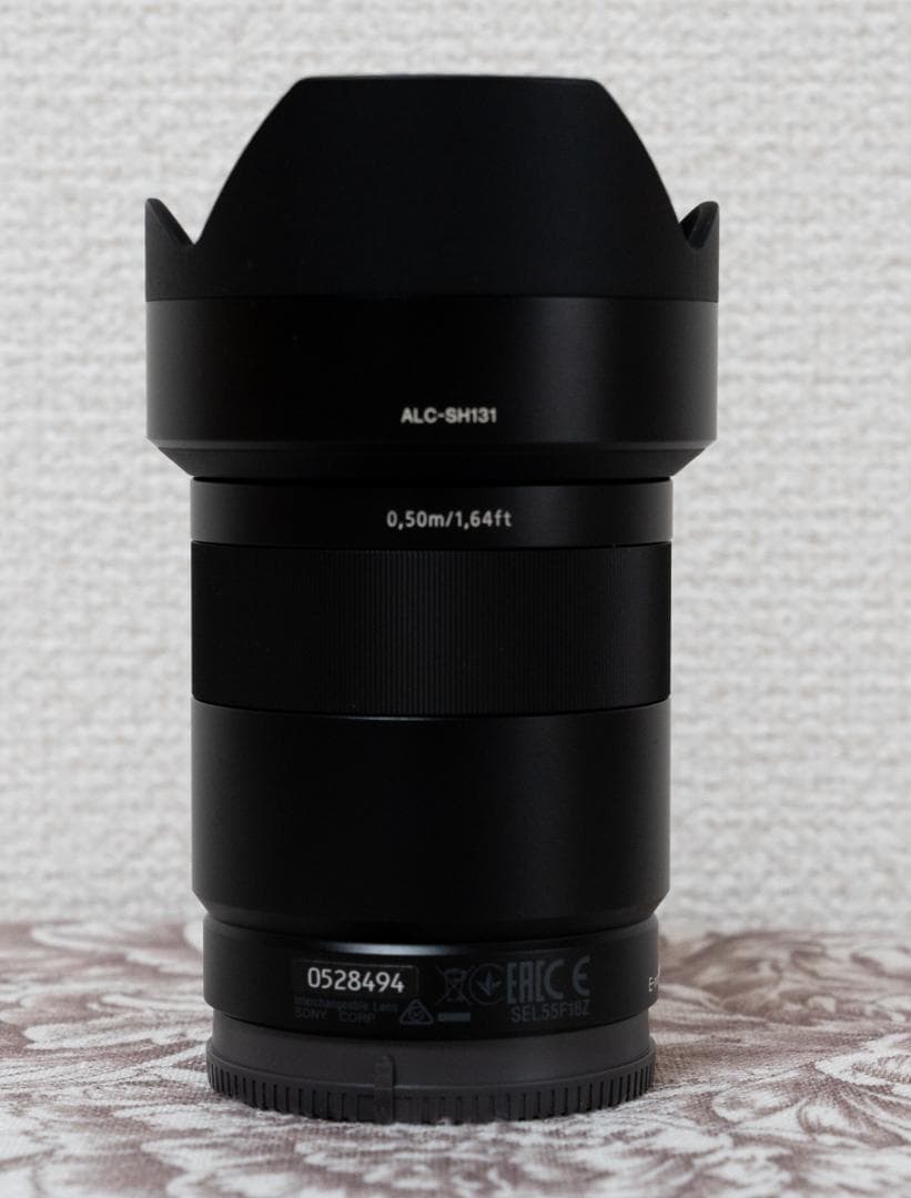 Sony 55ｍｍ　F1.8　ZA　SEL55F18Z