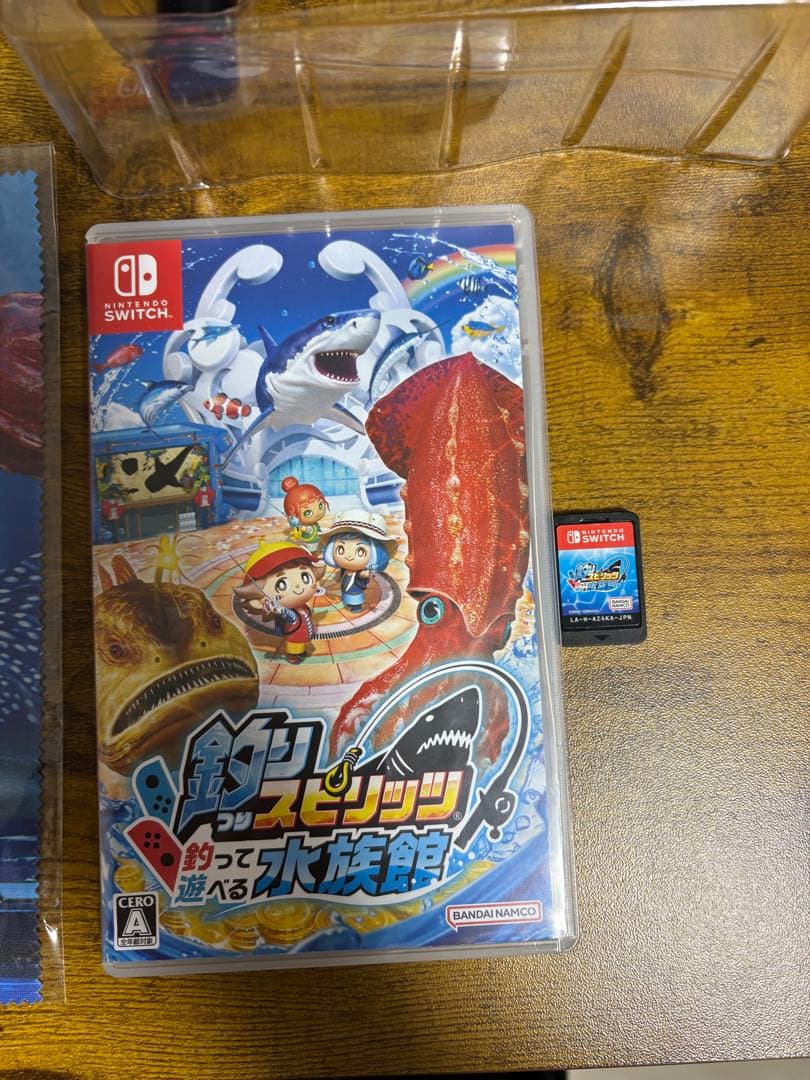 【t.y】釣りスピリッツ 釣って遊べる水族館　さおコン2つセット