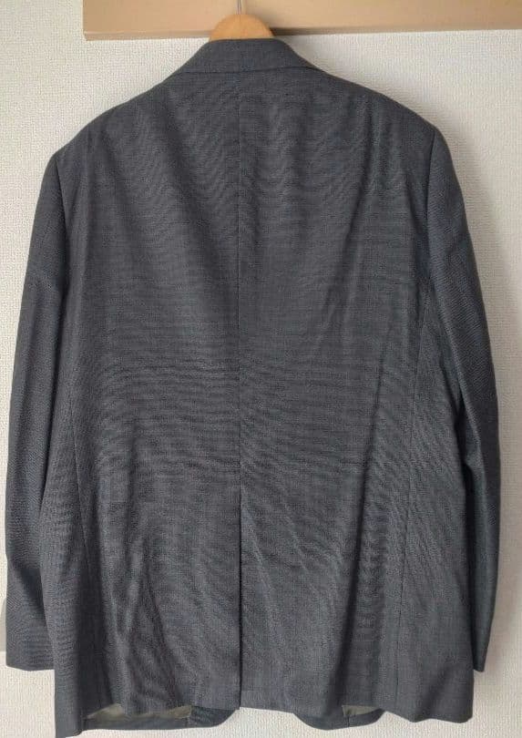 【未使用品】　メンズビジネススーツ　3ピース　BB7　グレー　訳あり