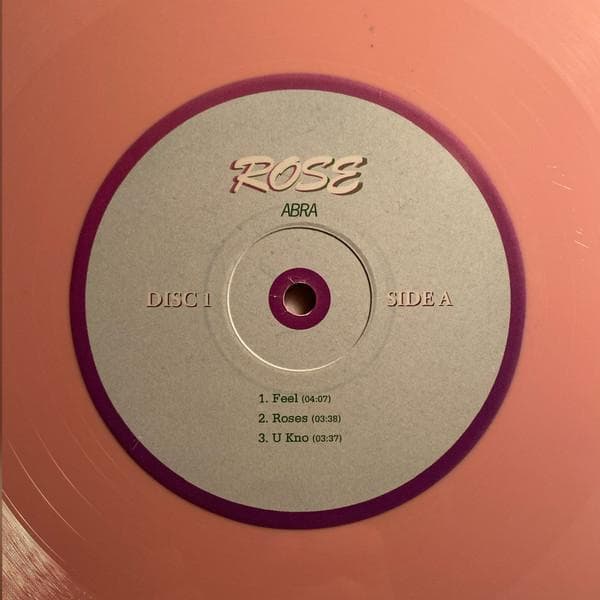 ABRA ROSE ピンクレコード 2LP アブラ