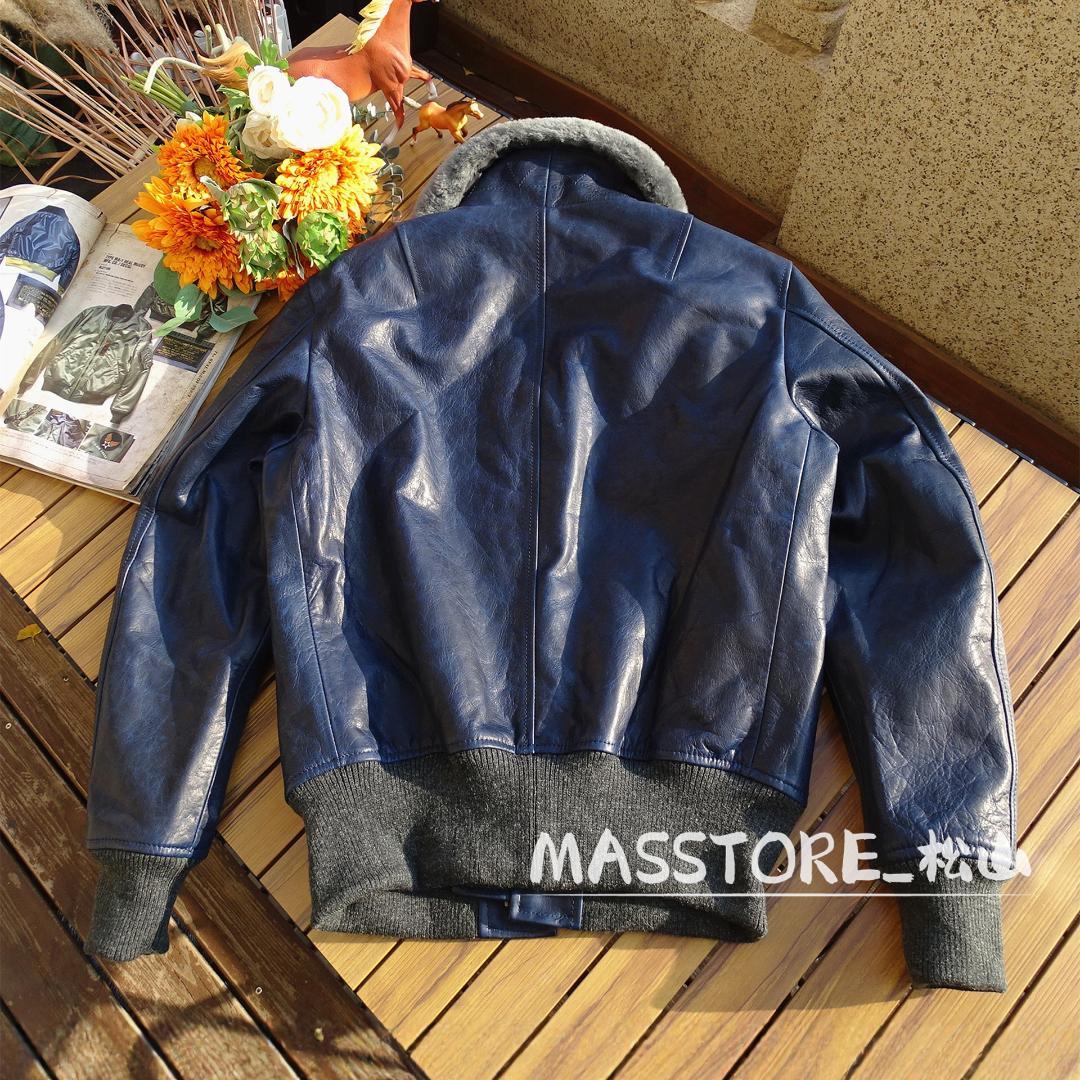 メンズ 革ジャン B15 フライトジャケット 馬革 レザージャケットS-5XL