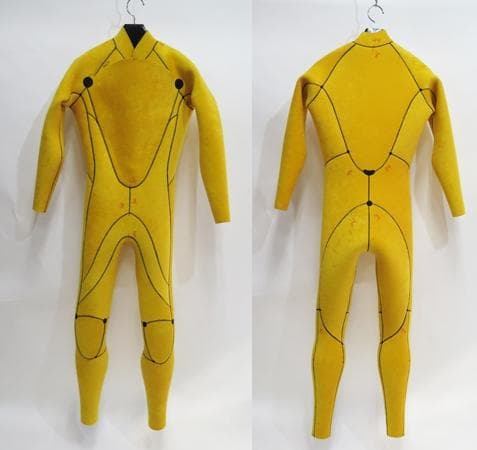 日本製★５×３mmセミドライ　【カール起毛】　フロントジップ　ウェットスーツ