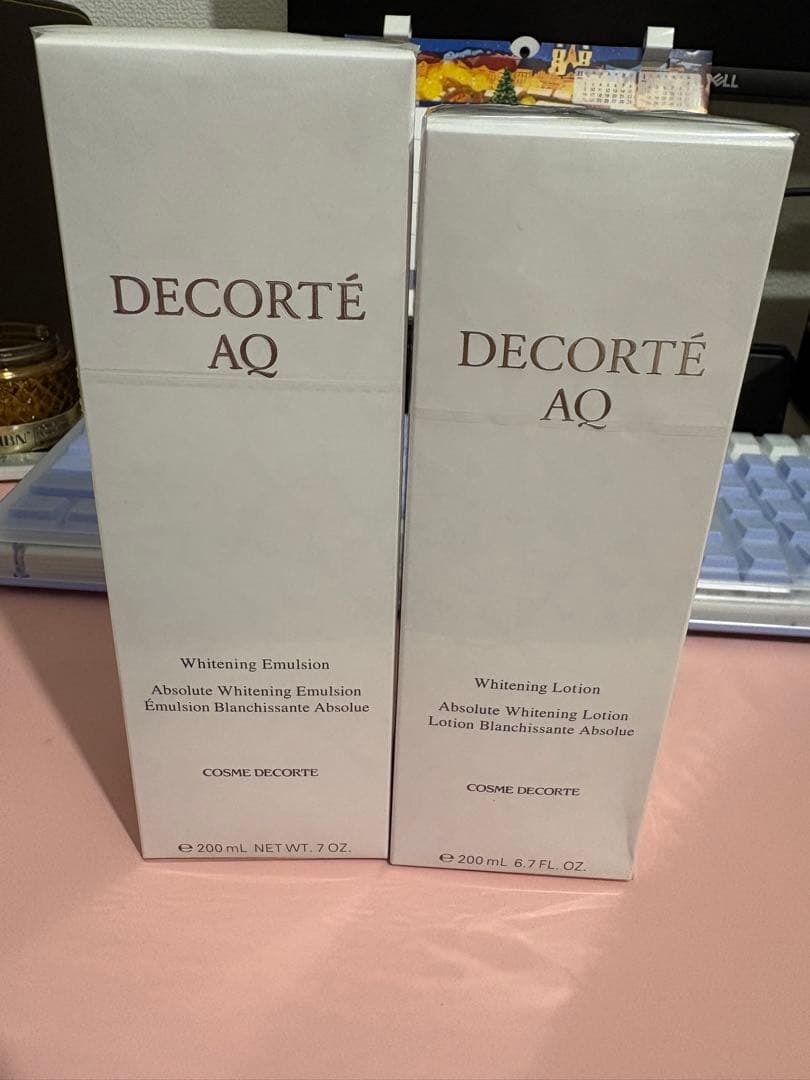【値下げ】コスメデコルテ AQホワイトニング ローション&エマルジョン200ml