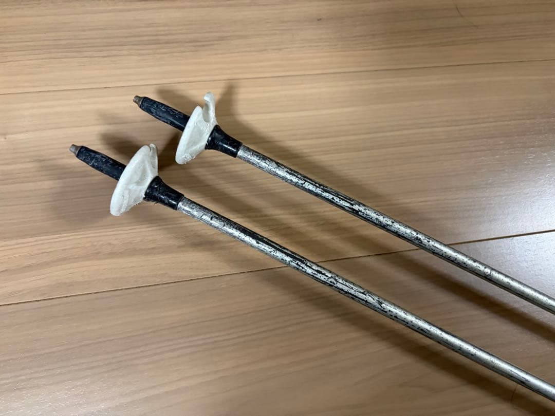 ★お洒落　オガサカ　スキーポール ストック 収縮ポール　調整可能　デモ　技術選