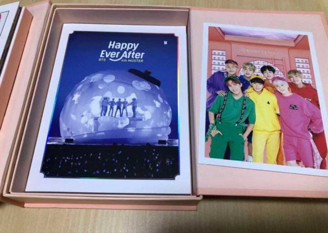 【公式】BTS 4th MUSTER ハピエバ　韓国盤　DVD トレカJIN、V
