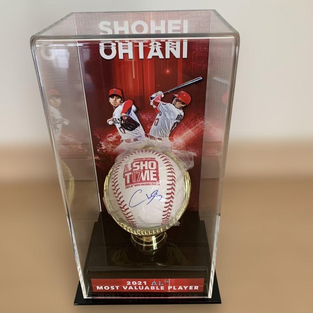 大谷翔平 サイン入りボール 2021年AL MVP