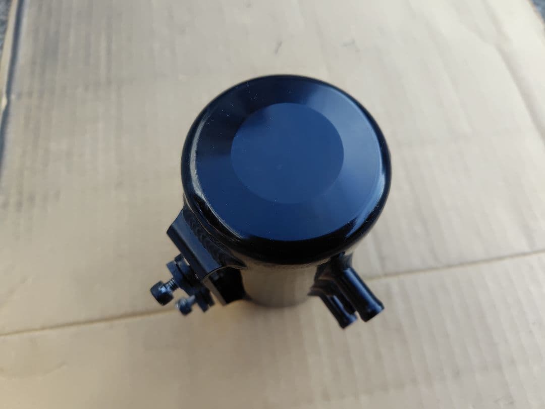 Ｇクラフト　オイルキャッチタンク　黒アルマイト仕様