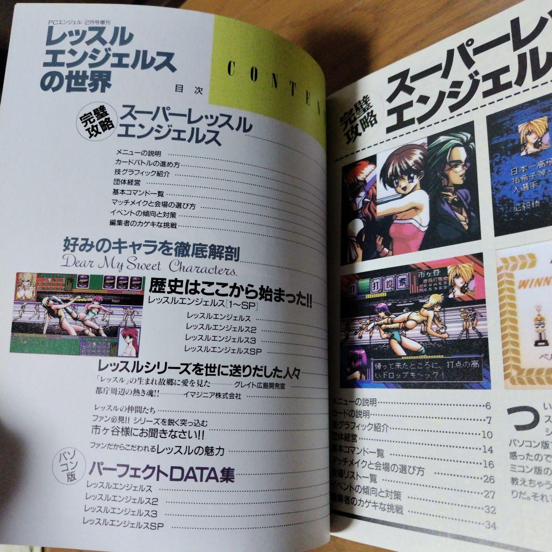 希少本 愛蔵版レッスルエンジェルスの世界