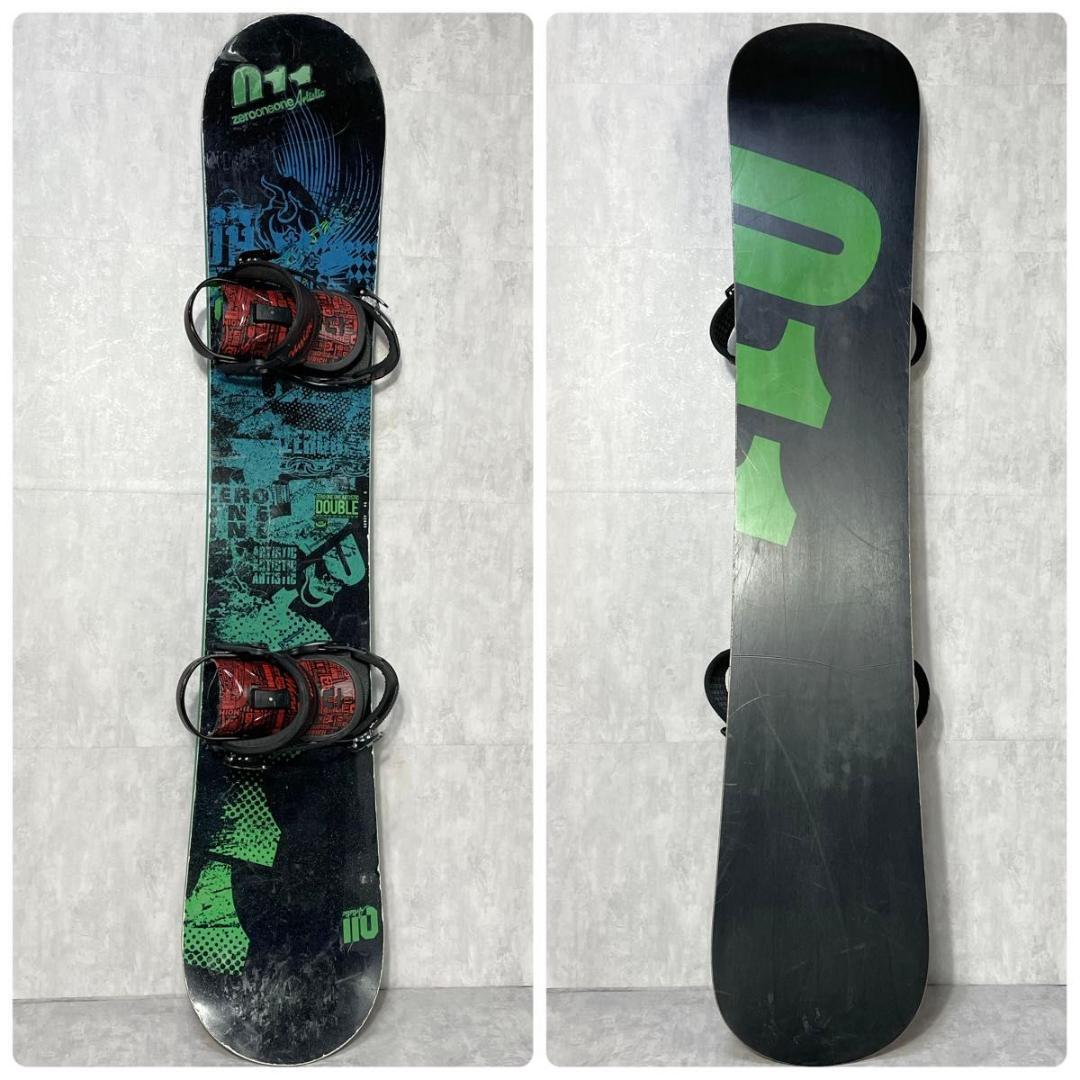 スノーボードセット 011Artistic DOUBLE 2点セット 154cm