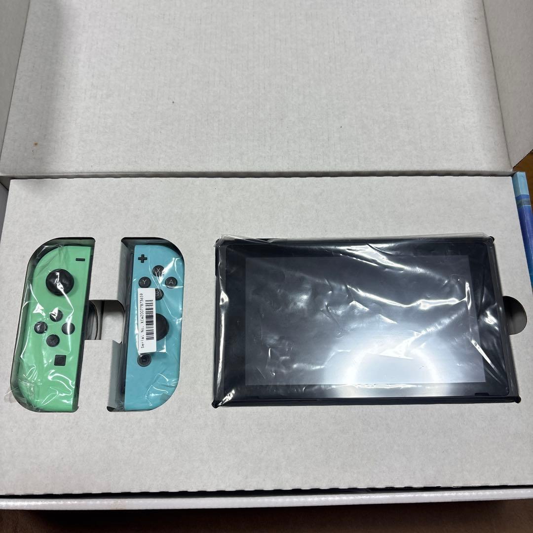 美品 NintendoSwitch あつまれどうぶつの森セット ソフトあり