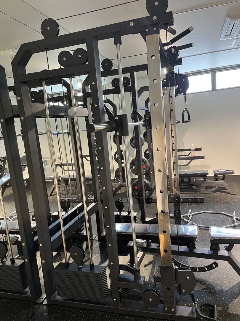 頑強ハーフラック&ケーブル&スミス　ブラック