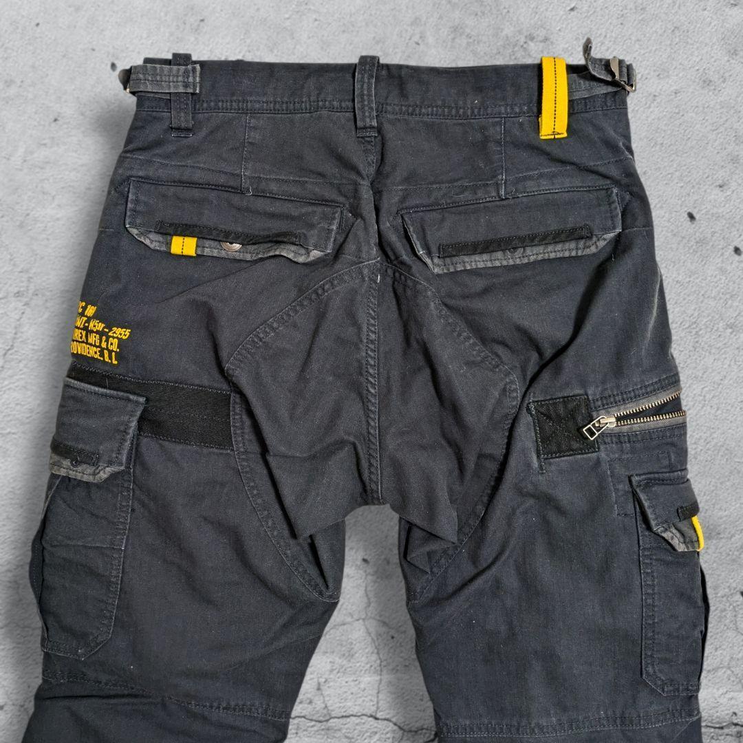 AVIREX アーカイブ ギミック カーゴパンツ Y2K ミリタリー M