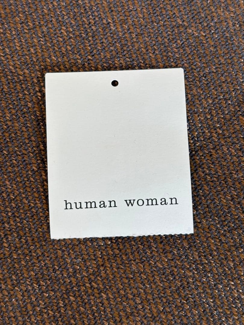 human woman リバーショートジャケットブルゾン ネイビー　Mサイズ
