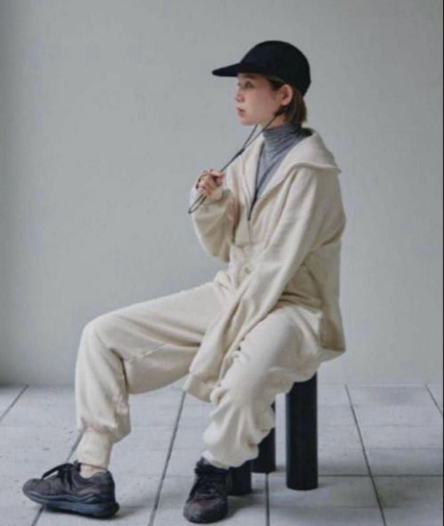 TODAYFUL スウェットジップコンビネゾン 36