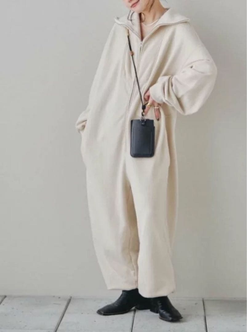 TODAYFUL スウェットジップコンビネゾン 36