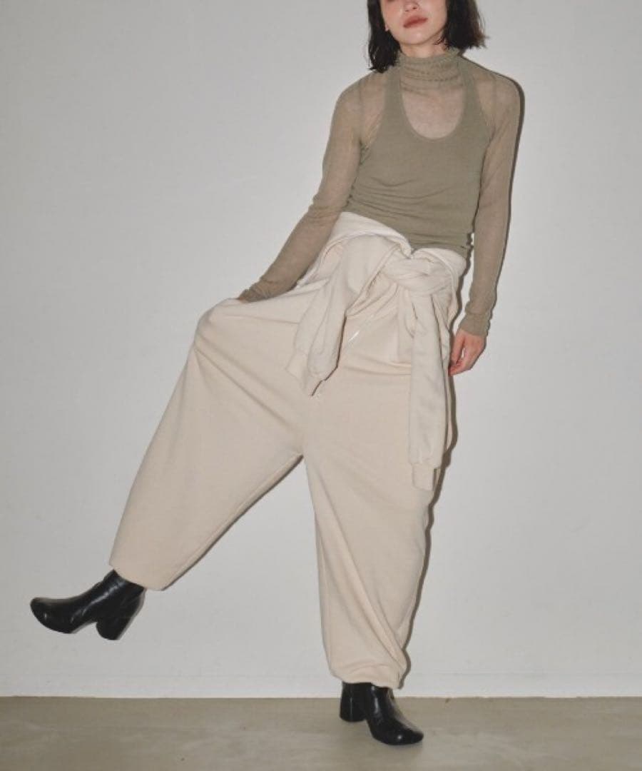 TODAYFUL スウェットジップコンビネゾン 36