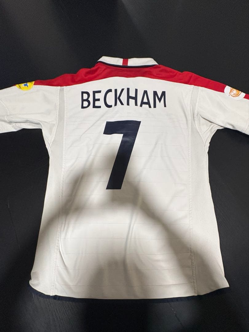 ベッカム　イングランド代表ユニフォーム