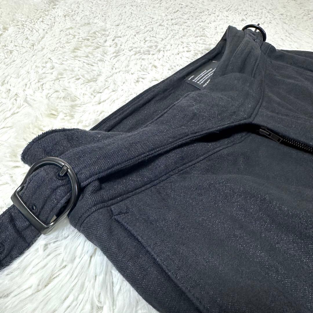 レア美品 JULIUS 07FW ベンディング ベルテッド パンツ サイズ2