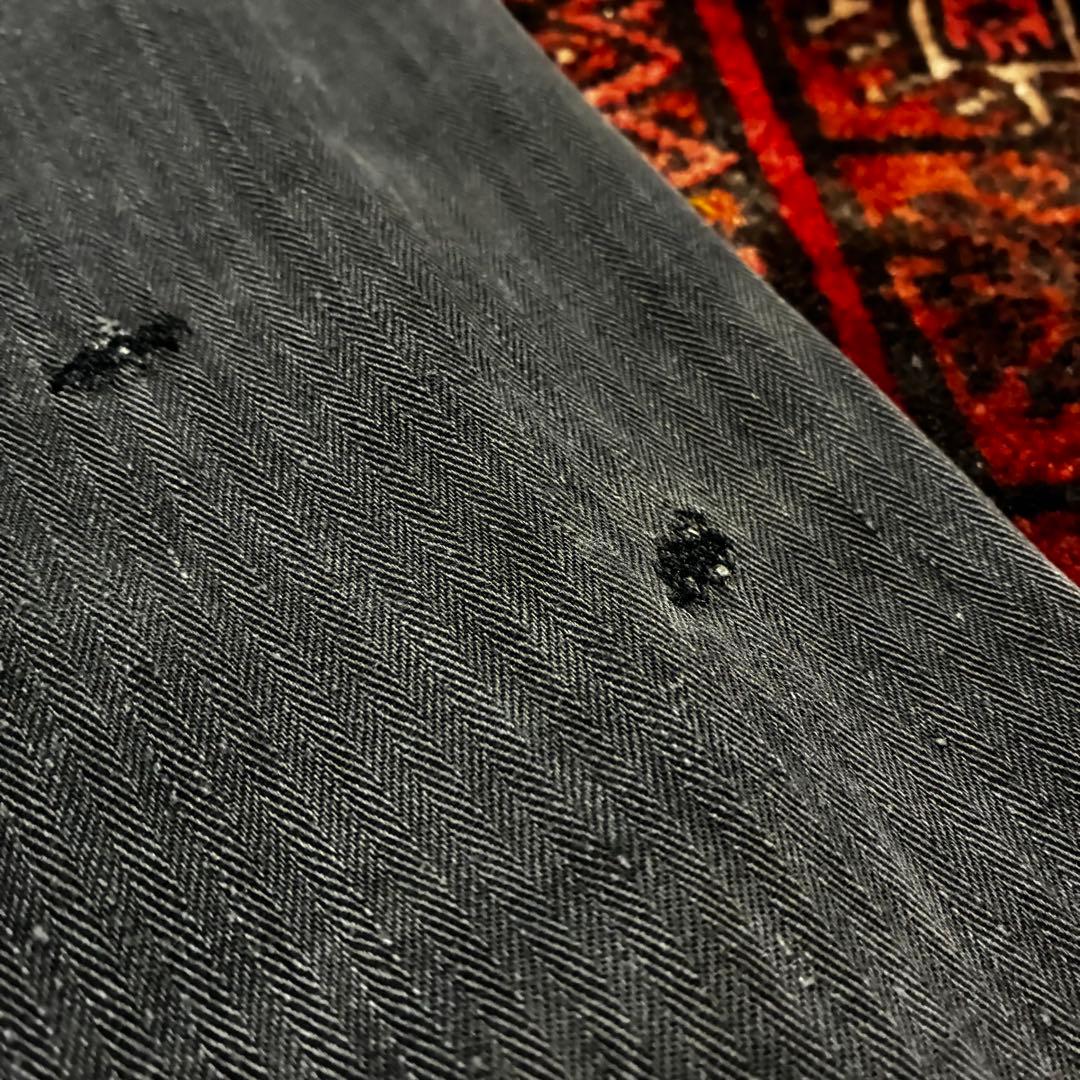 神フェード 70S HBT ユーロワーク ユーロヴィンテージ ブラック L相当