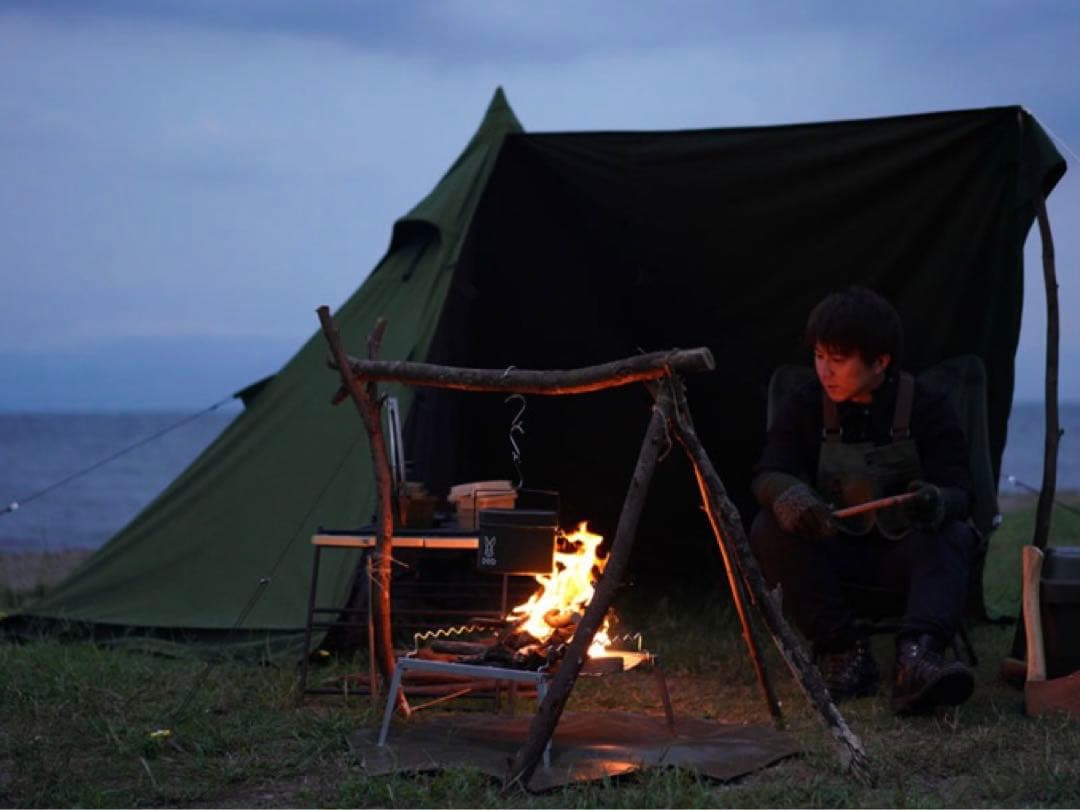 ☆良品！！ DOD ムシャテント 1人用 TC ソロテント キャンプ アウトドア